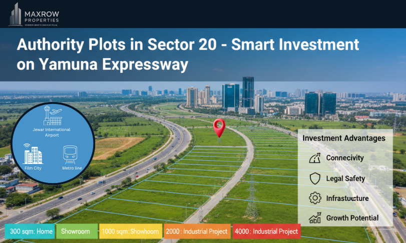 Authority Plots in Sector 20 — A Smart Investment on Yamuna Expressway