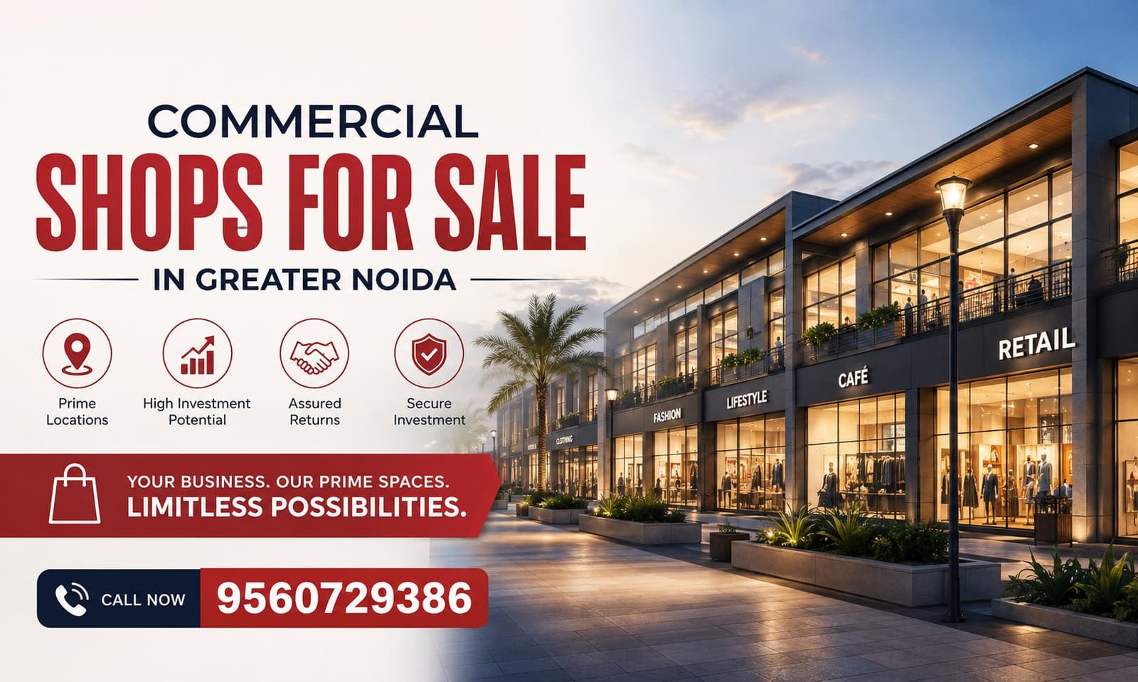 Which High Street Shops in Greater Noida West Offer the Highest Rental Yield in 2026?