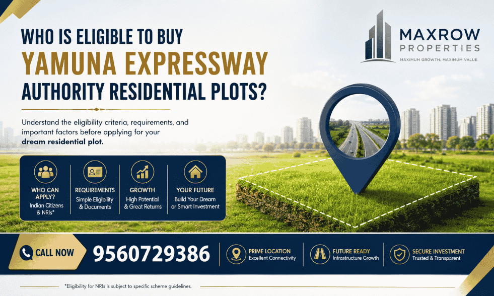 Who is Eligible to Buy Yamuna Expressway Authority Residential Plots?