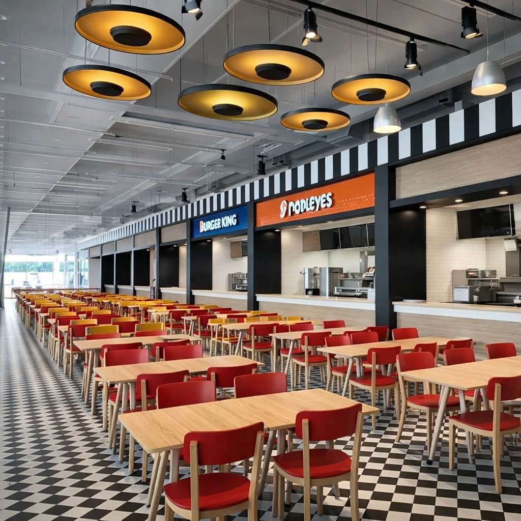250 - 450 Sq. Ft. Standard Food Court
