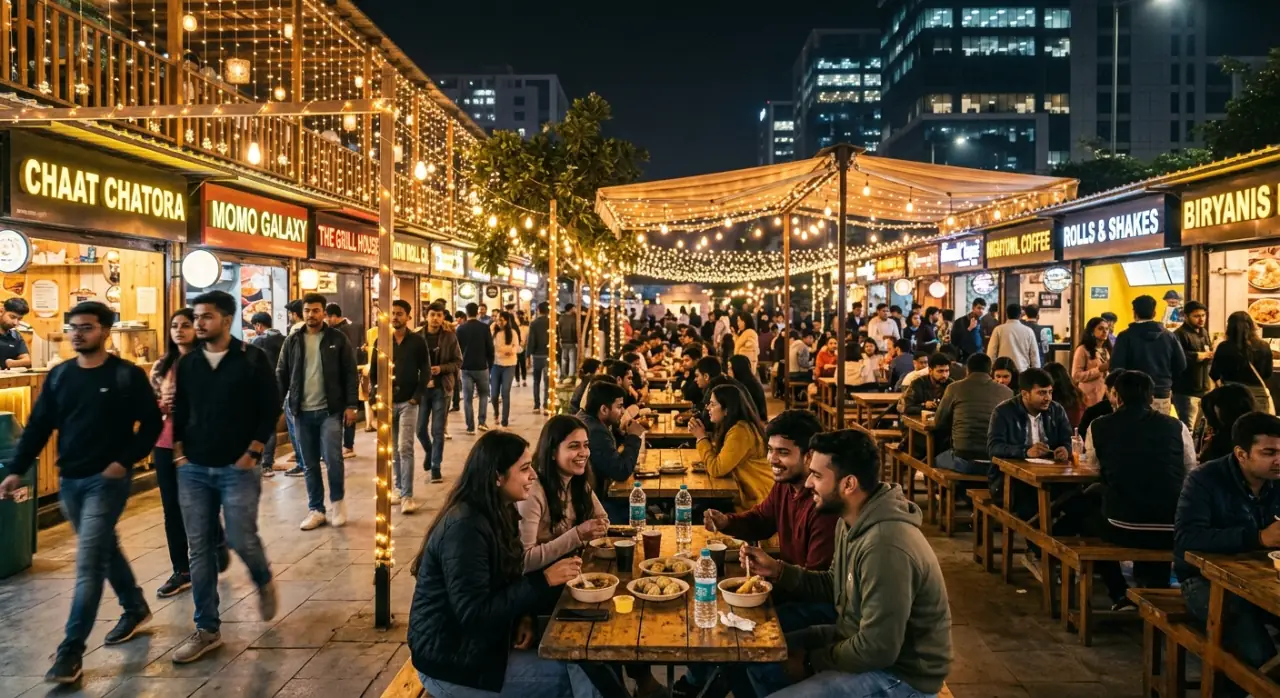 Open-Air / Outdoor Food Court