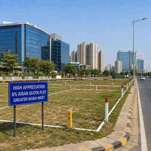 500 sqm Sq.m Large Format Residential Plot in Kisan Quota Plot In Greater Noida West