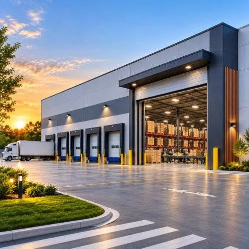 2500 sq ft Sq.m Covered Storage & Dispatch Unit in Grade A Logistics Park Warehouse Greater Noida