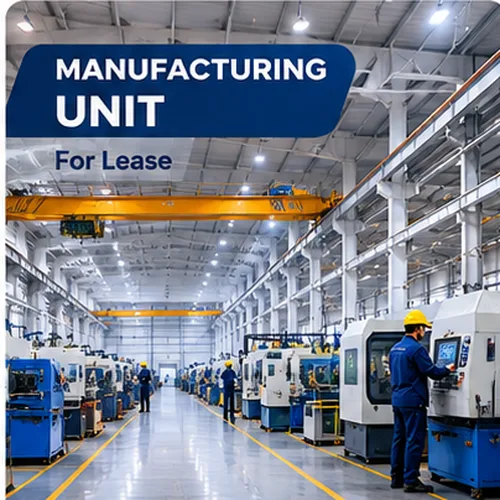 20000 Sq.ft High-Bay Logistics Distribution Center in Factory Space Near Jewar Airport Dankor