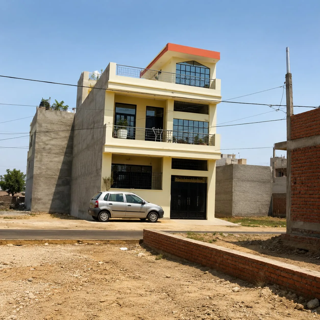 2,500 Sq. Mtr. Sq.m Compact Residential Villa Plot in Kisan Kota Plots In Hazratpur Greater Noida