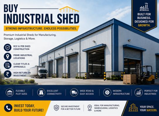 Buy Industrial Shed